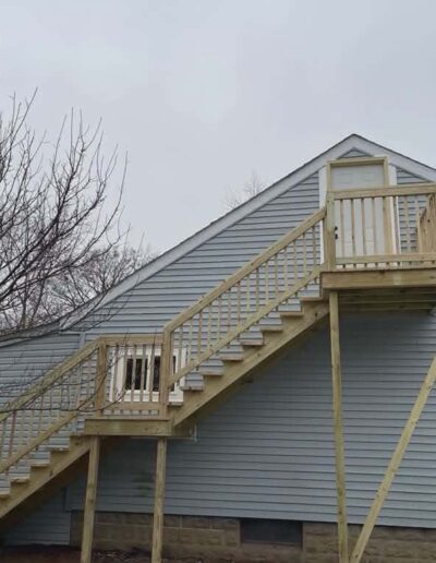 Custom Deck Construction Project