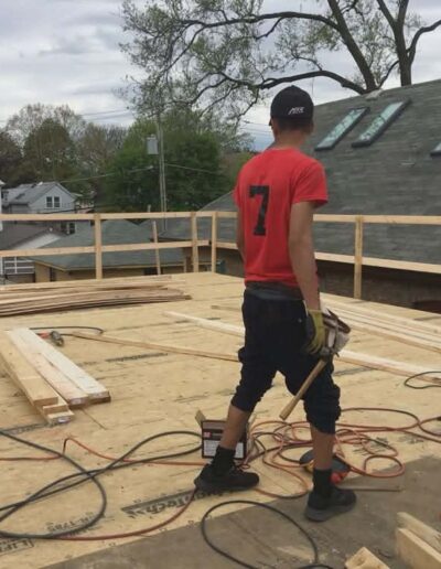 Custom Deck Construction Project